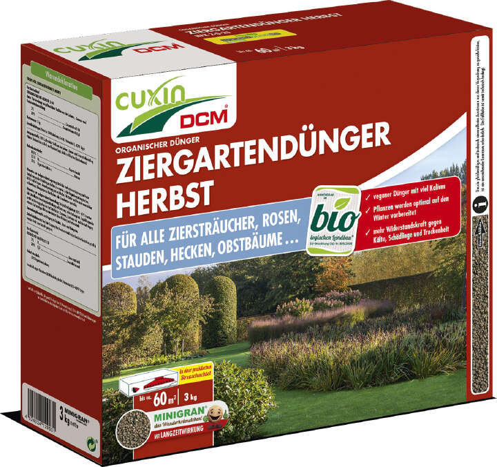 CUXIN Ziergartendünger Herbst